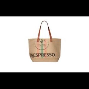 Nespresso limited edition Jute tote bag (new)